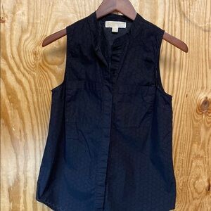 Michael Kors size S sleeveless black top